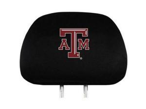 NCAA HRPU067 Texas A&M Printed Head Rest Covers — Set of 2 NCAA HRPU067 Texas A&M Printed Head Rest Covers — Set of 2