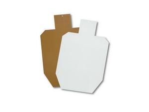 Birchwood Casey 38480 Sharpshooter IPSC White/Brown Plastic Per 200 Birchwood Casey 38480 Sharpshooter IPSC White/Brown Plastic Per 200
