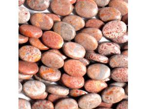FOSSIL AGATE 13x18MM PUFF OVAL BEADS AA++ FOSSIL AGATE 13x18MM PUFF OVAL BEADS AA++