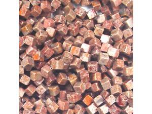 6MM FOSSIL AGATE DICE SQUARE BEADS - 15.75" ST 6MM FOSSIL AGATE DICE SQUARE BEADS - 15.75" ST