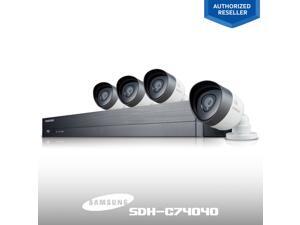 Samsung 8Ch. FHD SDH-C74040 1080P System + 4 1080p Full HD Weather Resistant Outdoor Bullet Cameras / Free iPhone and Android iPOLiS App / Wi-Fi Ready for Wireless Connection for Remote Viewing / 2TB Samsung 8Ch. FHD SDH-C74040 1080P System + 4 1080p Full HD Weather Resistant Outdoor Bullet Cameras / Free iPhone and Android iPOLiS App / Wi-Fi Ready for Wireless Connection for Remote Viewing / 2TB