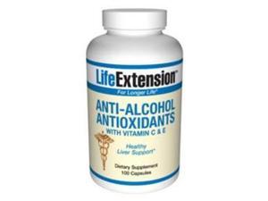 Life Extension Anti-Alcohol Antioxidants with HepatoProtection Complex | 100 capsules Life Extension Anti-Alcohol Antioxidants with HepatoProtection Complex | 100 capsules