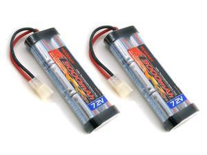 2 Packs: Tenergy 7.2V 3000mAh High Power Flat NiMH Battery Packs w/ Tamiya Connectors for RC Cars 2 Packs: Tenergy 7.2V 3000mAh High Power Flat NiMH Battery Packs w/ Tamiya Connectors for RC Cars