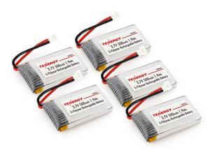 Tenergy 3.7V 500mAh LiPO Battery for Syma X5/ X5C/ X5SC/ X5SW 2.4G 4CH RC Quadcopters, 5 pieces Tenergy 3.7V 500mAh LiPO Battery for Syma X5/ X5C/ X5SC/ X5SW 2.4G 4CH RC Quadcopters, 5 pieces