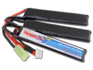 Tenergy 11.1V 1000mAh Li-Po Airsoft Crane Stock Battery Pack Tenergy 11.1V 1000mAh Li-Po Airsoft Crane Stock Battery Pack