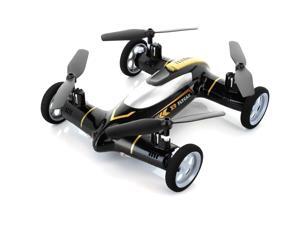 Syma X9 Flying Car 4CH 2.4Ghz RC Quadcopter with BONUS Battery (Double Flight Time) - Fly & Drive Syma X9 Flying Car 4CH 2.4Ghz RC Quadcopter with BONUS Battery (Double Flight Time) - Fly & Drive