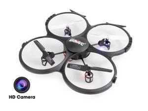 UDI U818A-HD 2.4GHz 4 CH 6 AXIS Headless RC Quadcopter w/ HD Camera, Extra Battery and Return Home Function UDI U818A-HD 2.4GHz 4 CH 6 AXIS Headless RC Quadcopter w/ HD Camera, Extra Battery and Return Home Function