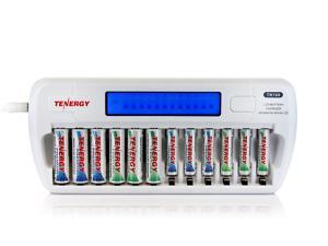 Tenergy TN160 12-Bay AA/AAA NIMH/NICD LCD Smart Battery Charger Tenergy TN160 12-Bay AA/AAA NIMH/NICD LCD Smart Battery Charger