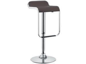 LEM Vinyl Bar Stool in Brown LEM Vinyl Bar Stool in Brown