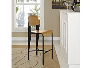 Cabin Counter Stool in Walnut Black Cabin Counter Stool in Walnut Black
