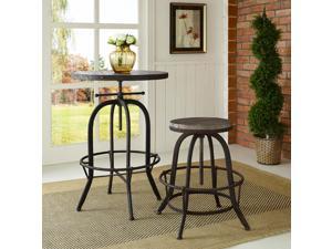 Collect Wood Top Bar Stool in Brown Collect Wood Top Bar Stool in Brown