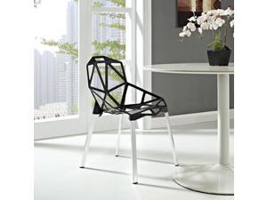 Connections Dining Side Chair in Black Connections Dining Side Chair in Black