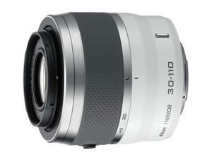 Nikon | 1 NIKKOR 30-110mm f/3.8-5.6 VR White | Zoom Lens for Nikon 1 Series Cameras Nikon | 1 NIKKOR 30-110mm f/3.8-5.6 VR White | Zoom Lens for Nikon 1 Series Cameras
