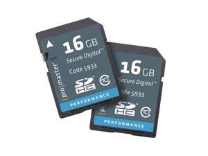 ProMaster 16GB SDHC 2-pack - Class 10 Performance Memory Card ProMaster 16GB SDHC 2-pack - Class 10 Performance Memory Card