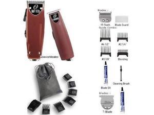 NEW Oster Fast Feed + T-Finisher + 10pc Combs Clipper Combo NEW Oster Fast Feed + T-Finisher + 10pc Combs Clipper Combo