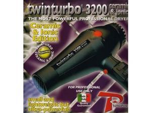Turbo Power Twin Turbo 3200 Hair Dryer black Professional Power Pro Long Life Turbo Power Twin Turbo 3200 Hair Dryer black Professional Power Pro Long Life