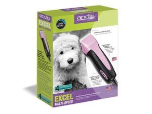 Andis Excel 5-Speed Pet Dog Animal Grooming Clipper CeramicEdge Blade Pink Andis Excel 5-Speed Pet Dog Animal Grooming Clipper CeramicEdge Blade Pink