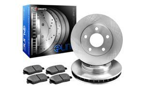2011-2012 Mercedes-Benz E350 Bluetec 3L Front Blank Brake Rotors + Ceramic Brake Pads Kit 2011-2012 Mercedes-Benz E350 Bluetec 3L Front Blank Brake Rotors + Ceramic Brake Pads Kit
