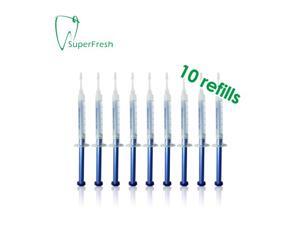 10 Refill Syringes of Teeth Whitening / Tooth Whitener Products 10 Refill Syringes of Teeth Whitening / Tooth Whitener Products