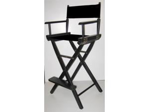 Director's Canvas Chair w Folding Black Finish Frame & 30-Inch Seat Height (Gold) Director's Canvas Chair w Folding Black Finish Frame & 30-Inch Seat Height (Gold)