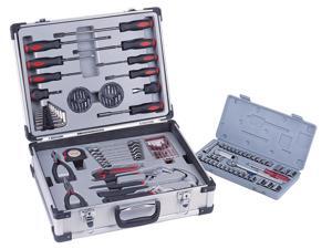 Aluminum 101 Piece Tool Kit in Silver Aluminum 101 Piece Tool Kit in Silver