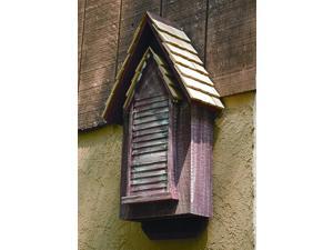 Victorian Bat House in Red Whitewash Victorian Bat House in Red Whitewash