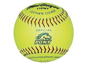 11 in. Softball in Yellow - Set of 12 11 in. Softball in Yellow - Set of 12