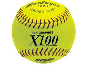 Fastpitch Softballs - MacGregor NFHS-Approved Yellow 12-Inch, One Dozen Fastpitch Softballs - MacGregor NFHS-Approved Yellow 12-Inch, One Dozen