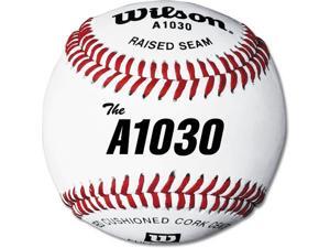 Baseballs - Wilson A1030 High School Practice/Game, 1-Dozen Baseballs - Wilson A1030 High School Practice/Game, 1-Dozen