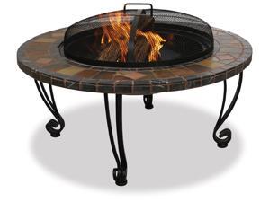 34-inch Outdoor Fire Pit with Mesh Cover 34-inch Outdoor Fire Pit with Mesh Cover