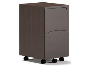 27.75 in. Mobile File Pedestal (Mocha) 27.75 in. Mobile File Pedestal (Mocha)