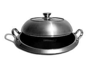 Round 12-Inch Stainless Steel Griddle Round 12-Inch Stainless Steel Griddle