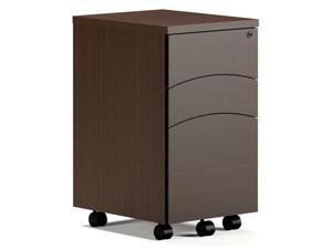 27.75 in. Mobile File Cabinet (Mocha) 27.75 in. Mobile File Cabinet (Mocha)