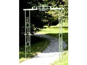 Square on Squares Arbor in Powder Coated Juniper Square on Squares Arbor in Powder Coated Juniper