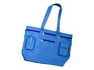 Contemporary Business Tote in Top Grain Leather w Several Accessory Pockets Contemporary Business Tote in Top Grain Leather w Several Accessory Pockets
