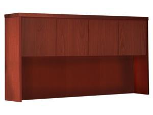 Hutch with Doors in Cherry Finish Hutch with Doors in Cherry Finish
