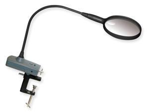 MagniFlex LED Magnifier with Table Clamp and Power Adapter MagniFlex LED Magnifier with Table Clamp and Power Adapter