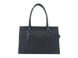 Allison Leather Handbag in Dark Brown (Black) Allison Leather Handbag in Dark Brown (Black)
