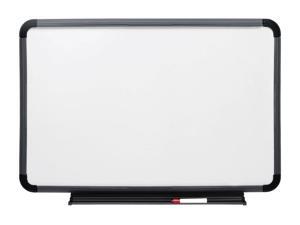 Dry Erase Board Blow Mold Frame w Marker Tray in Charcoal (36 in. x 24 in.) Dry Erase Board Blow Mold Frame w Marker Tray in Charcoal (36 in. x 24 in.)
