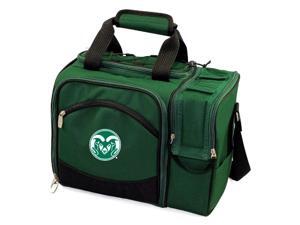 Malibu Embroidered Tote in Hunter Green - Colorado State Rams Malibu Embroidered Tote in Hunter Green - Colorado State Rams