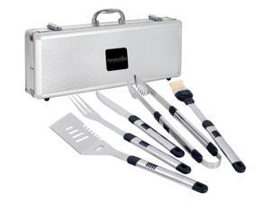 Fiero Engraved BBQ Set in Black - Appalachian State Mountaineers Fiero Engraved BBQ Set in Black - Appalachian State Mountaineers