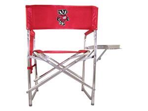 Digital Print Sports Chair in Red - University of Wisconsin Badgers Digital Print Sports Chair in Red - University of Wisconsin Badgers