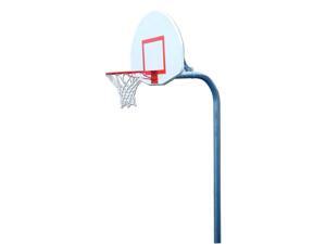 Front Mount Basketball System w Fan-Shape Backboard Front Mount Basketball System w Fan-Shape Backboard