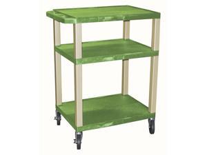 Tuffy 18 in. AV Cart in Green Tuffy 18 in. AV Cart in Green
