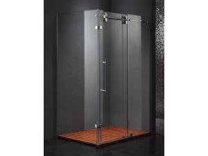 36 in. x 60 in. Frameless Clear Shower Enclosure 36 in. x 60 in. Frameless Clear Shower Enclosure