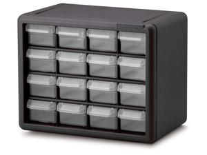 16 Drawer Storage Cabinet in Black 16 Drawer Storage Cabinet in Black