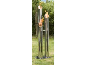 Bio Blaze Large Pipes Fireplace Bio Blaze Large Pipes Fireplace
