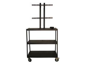 Adjustable Flat Panel Cart w 4 Outlets Adjustable Flat Panel Cart w 4 Outlets