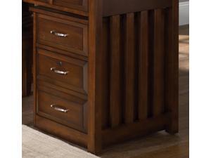 Mobile File Cabinet in Cherry Finish Mobile File Cabinet in Cherry Finish