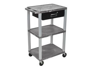 Tuffy 18 in. Multi-Purpose Cart w Casters in Gray Tuffy 18 in. Multi-Purpose Cart w Casters in Gray